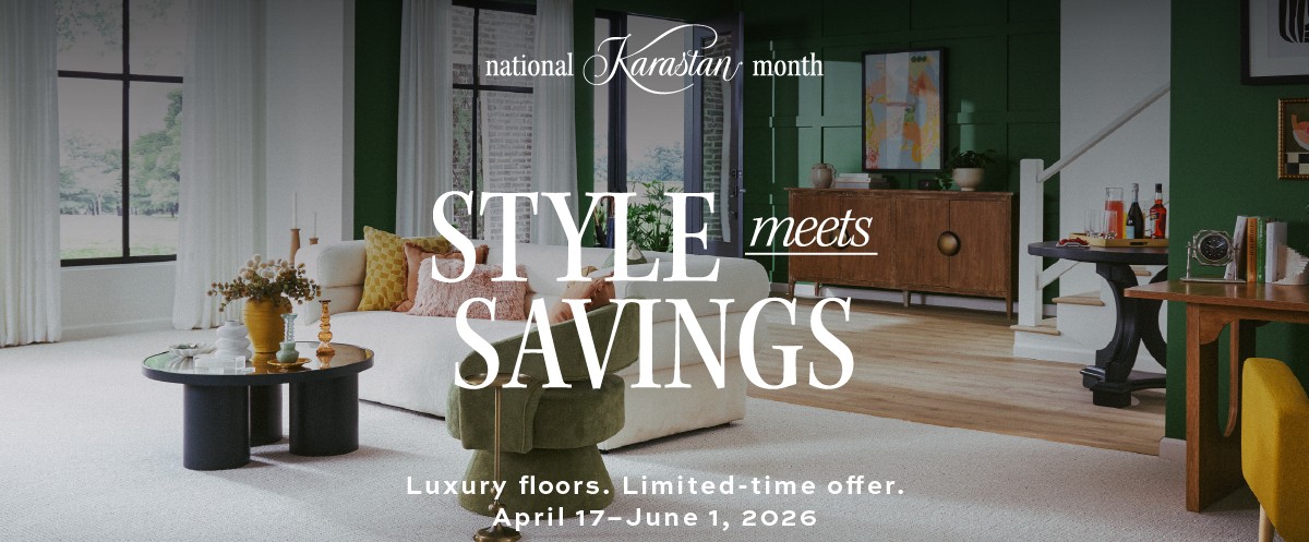 national karastan month offer living room scene