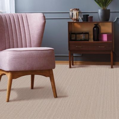 beige carpets in a classy Columbia, MO, living room